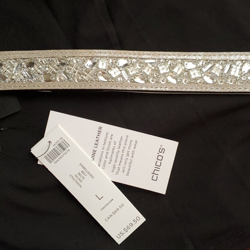 Embellished belt